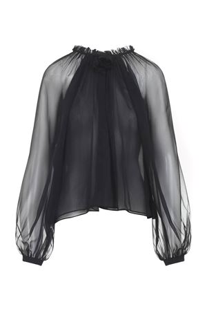 Black Silk Blouse ALBERTA FERRETTI | A021351150555